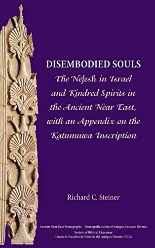 Disembodied Souls The Nefesh In Israel And Kindred Spirits In The Ancient Near  [Hardcover]