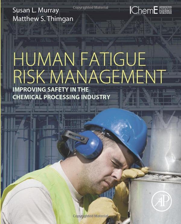 Human Fatigue Risk Management Improving Safety in the Chemical Processing Indus [Paperback]