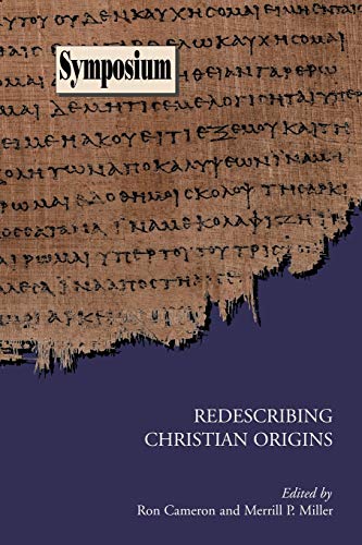 Redescribing Christian Origins (society Of Biblical Literature Symposium Series) [Paperback]