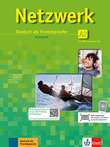 Netzwerk: Kursbuch A2 Mit 2 Audio-Cds & 2 Dvds (german Edition) [Perfect Paperback]