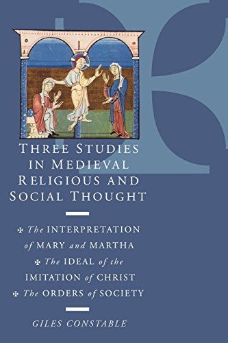 Three Studies in Medieval Religious and Social Thought The Interpretation of Ma [Paperback]