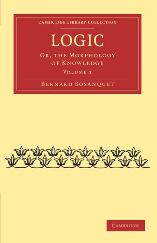 Logic Or, the Morphology of Knoledge [Paperback]