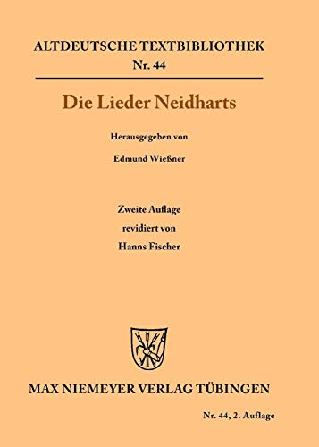 Die Lieder Neidharts [Paperback]