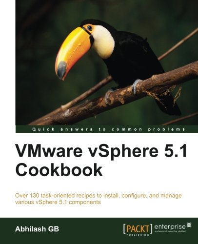 Vmare Vsphere 5.1 Cookbook [Paperback]