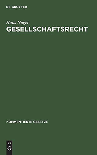 Gesellschaftsrecht [Hardcover]