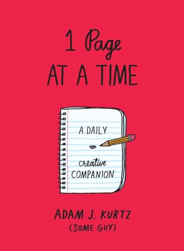 1 Page at a Time (Red): A Daily Creative Companion [Paperback]