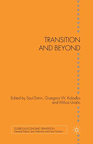 Transition and Beyond [Paperback]