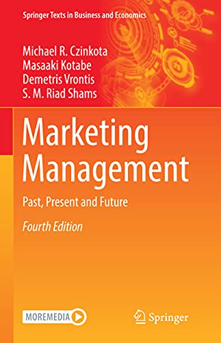 Marketing Management: Past, Present and Future [Hardcover]