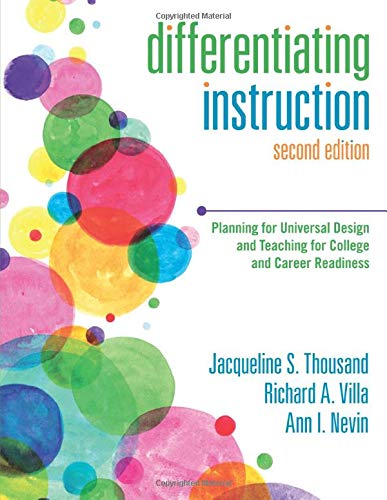 Differentiating Instruction: Planning for Universal Design and Teaching for Coll [Paperback]