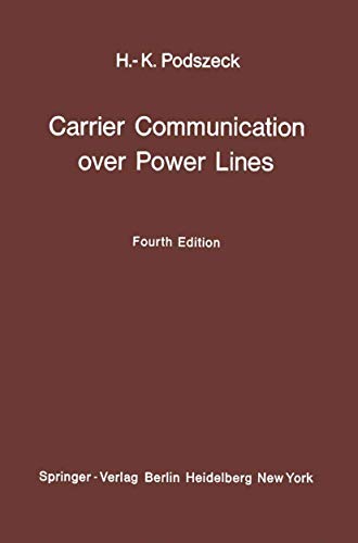 Carrier Communication over Power Lines [Paperback]