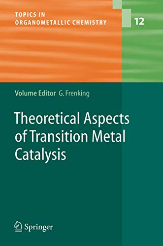 Theoretical Aspects of Transition Metal Catalysis [Hardcover]