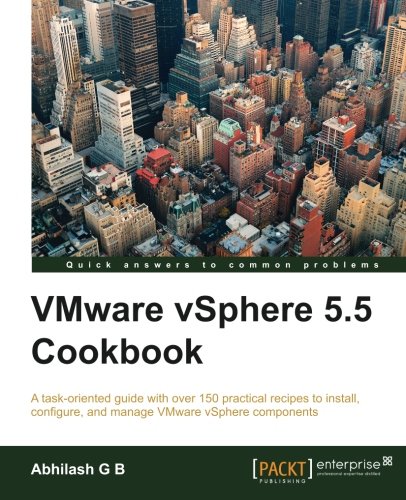 Vmare Vsphere 5.5 Cookbook [Paperback]