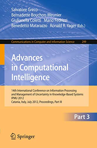 Advances in Computational Intelligence, Part III 14th International Conference  [Paperback]