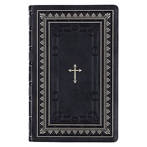 KJV Holy Bible Standard Size Faux Leather Red Letter Edition - Thumb Index & Rib [Unknown]