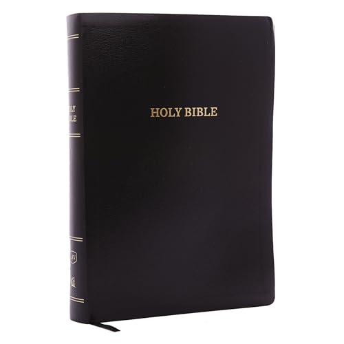 KJV Holy Bible: Super Giant Print with 43,000 Cross References, Black Leather-lo [Paperback]