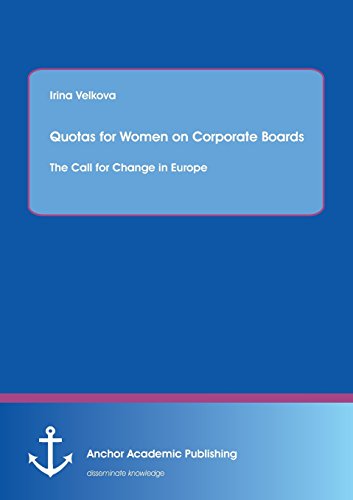 Quotas For Women On Corporate Boards The Call For Change In Europe [Paperback]