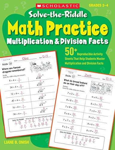 Solve-the-Riddle Math Practice: Multiplicatio