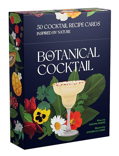 The Botanical Cocktail Deck of Cards: 50 Cocktail Recipe Cards Inspired by Natur [Novelty book]