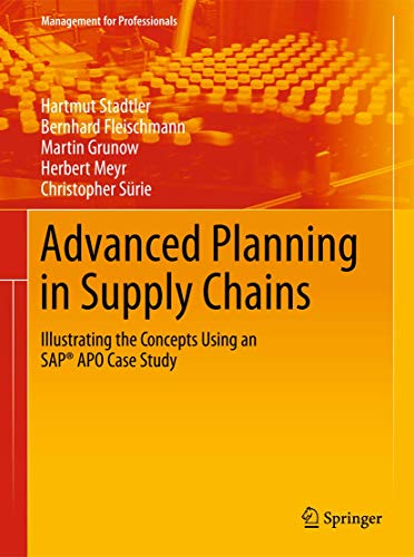 Advanced Planning in Supply Chains: Illustrat