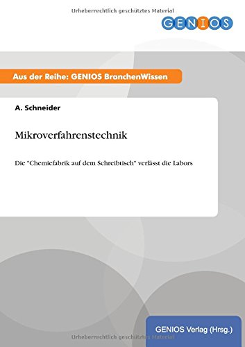 Mikroverfahrenstechnik (german Edition) [Paperback]