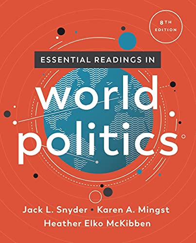 Essential Readings in World Politics [Paperback]