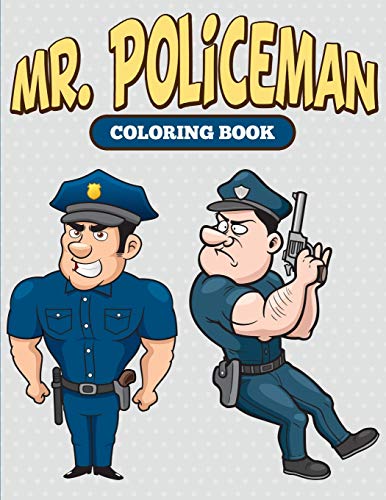 Mr. Policeman Coloring Book [Paperback]