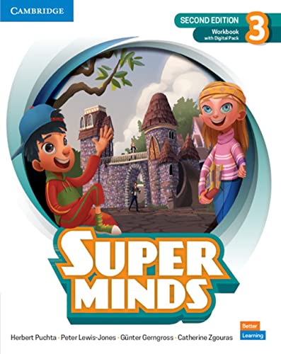 Super Minds Level 3 Workbook with Digital Pack British English [Mixed media product]